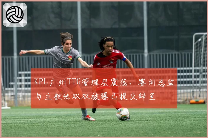 KPL广州TTG管理层震荡，赛训总监与主教练双双被曝已提交辞呈